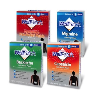 WellPatch Backache Ultra Strength Pain Relief Patch 4 Each (Pack of 6)